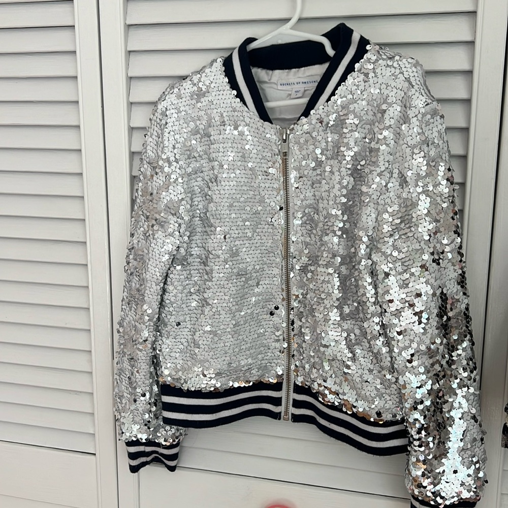 Girl’s glitter jacket size 7
